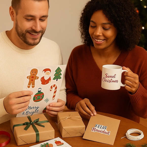 Christmas Holiday Sticker Set - Picture 8 of 9